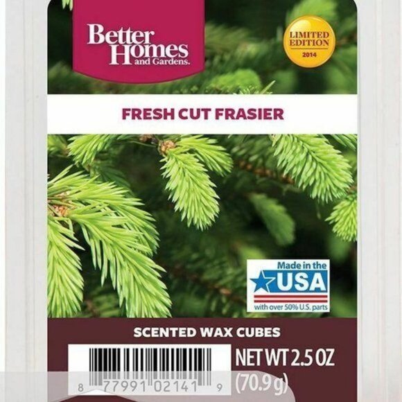 Better Homes & Gardens Fresh Cut Frasier Scented Wax Cubes 2.5 Oz LE NEW - Picture 3 of 3